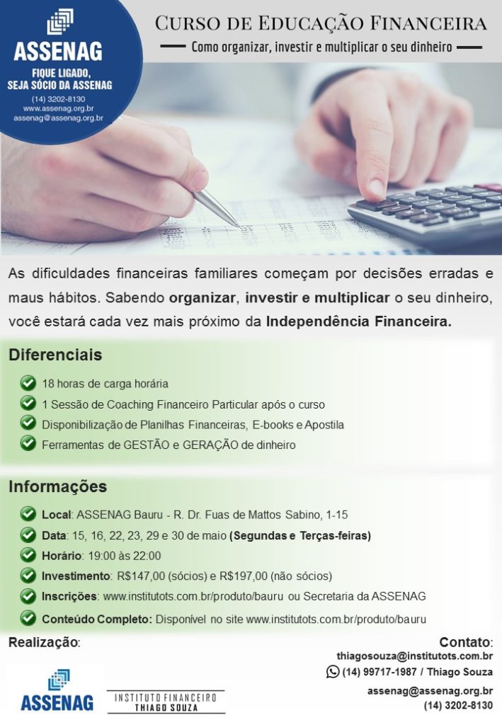 Curso De Educação Financeira Instituto Financeiro Thiago Souza 8550